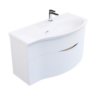 Тумба под раковину Kerama Marazzi Riva RV.100Rh\WHT.M правая 100 см белый матовый